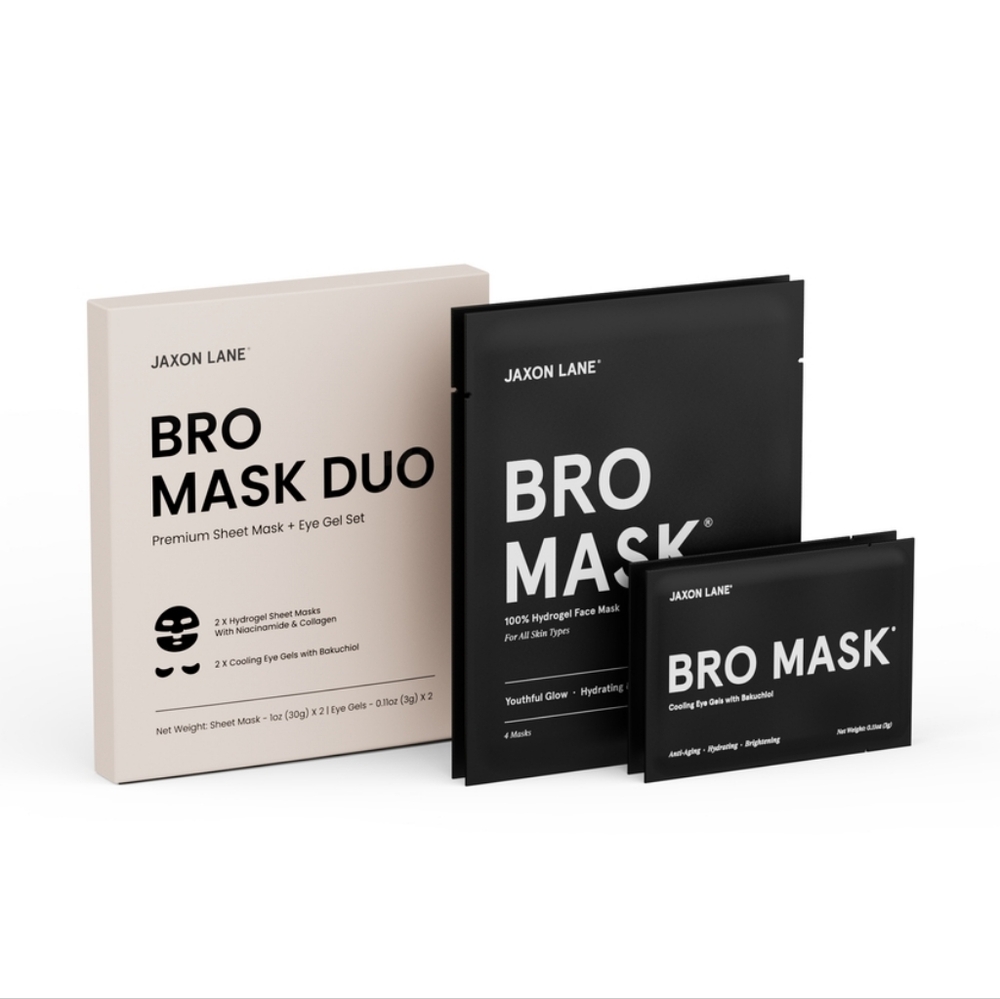 Jaxon Lane Bro Mask Duo Sheer And Eye Mask Set